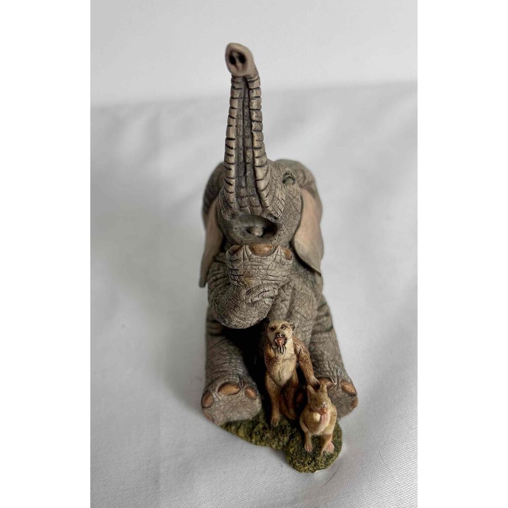 Country Artists Slumberzzz Sleepy Heads Elephant Chimpanzee Mouse Figurine